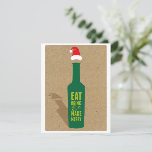 Uitnodiging voor de feestdag voor het testen van w (Staand voorkant)