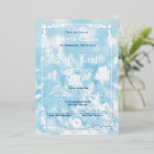 Uitnodiging voor de Folie van het certificaat van  (Staand Voorkant)