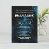 Uitnodiging voor de Galaxy Memorial Service (Staand voorkant)