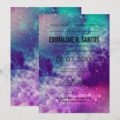 Uitnodiging voor de Galaxy Memorial Service (Voorkant / Achterkant)