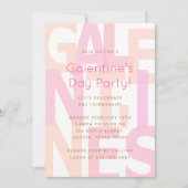 uitnodiging voor de galentijnen (Voorkant)