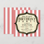 uitnodiging voor de geboorte (Voorkant / Achterkant)