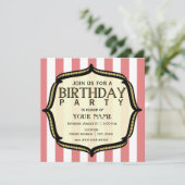 uitnodiging voor de geboorte (Staand voorkant)