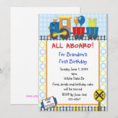 Uitnodiging voor de geboorte (Voorkant / Achterkant)