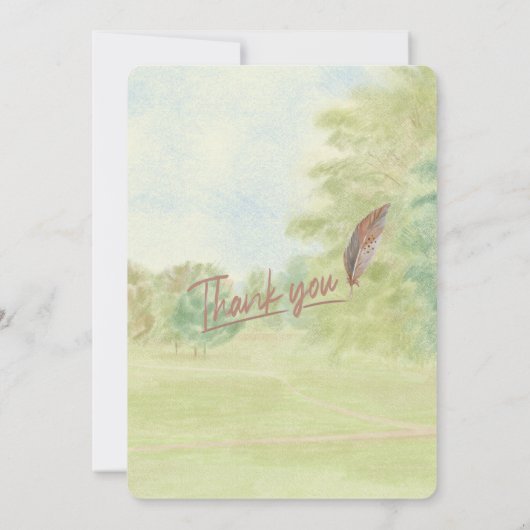  uitnodiging voor de geboorte (Achterkant)