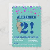 Uitnodiging voor de geboorte van een speciaal baby (Voorkant)