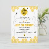 uitnodiging voor de geboorte van suikerbieten (Staand voorkant)