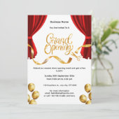 Uitnodiging voor de grote openingsceremonie van he (Staand voorkant)