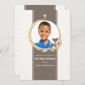 Uitnodiging voor de Heilige Communie (Voorkant / Achterkant)