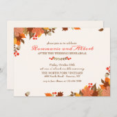 Uitnodiging voor de herfstpracht (Voorkant / Achterkant)