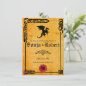 uitnodiging voor de Keltische bruiloft (Staand voorkant)