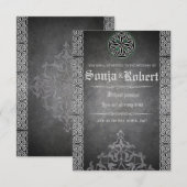 uitnodiging voor de Keltische bruiloft (Voorkant / Achterkant)