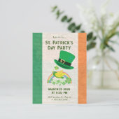 Uitnodiging voor de Lucky Flight van de schoenmake (Staand voorkant)