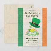 Uitnodiging voor de Lucky Flight van de schoenmake (Voorkant / Achterkant)