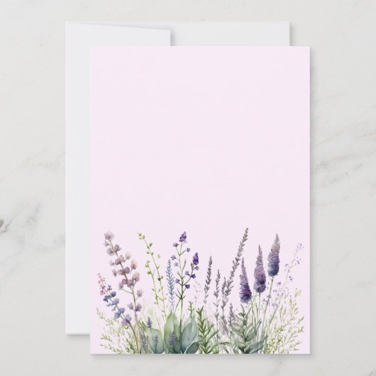 Uitnodiging voor de Luncheon van de Verjaardag van (Achterkant)