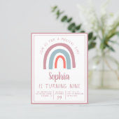 Uitnodiging voor de Magische Partij van de Begroti (Staand voorkant)