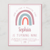 Uitnodiging voor de Magische Partij van de Begroti (Voorkant)