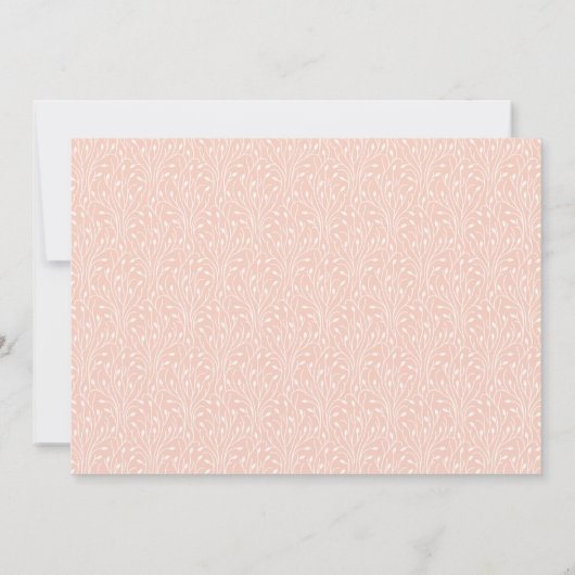 Uitnodiging voor de Midzomer-Floral Gradual Party (Achterkant)