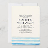 Uitnodiging voor de Modern Waterverf Stripes commu (Voorkant)