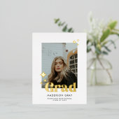 Uitnodiging voor de moderne aankondiging van het A (Staand Voorkant)