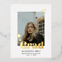 Uitnodiging voor de moderne aankondiging van het A