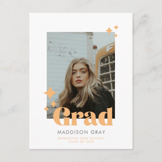 Uitnodiging voor de moderne aankondiging van het A (Voorkant)