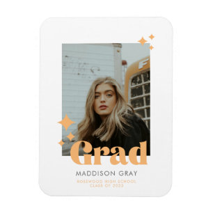 Uitnodiging voor de moderne aankondiging van het A Magneet