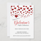 Uitnodiging voor de nachtelijke feestdag in Galent (Voorkant)