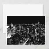 Uitnodiging voor de New York City Night (Voorkant / Achterkant)