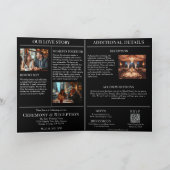 Uitnodiging voor de omslag van City Wedding Magazi (Binnen)