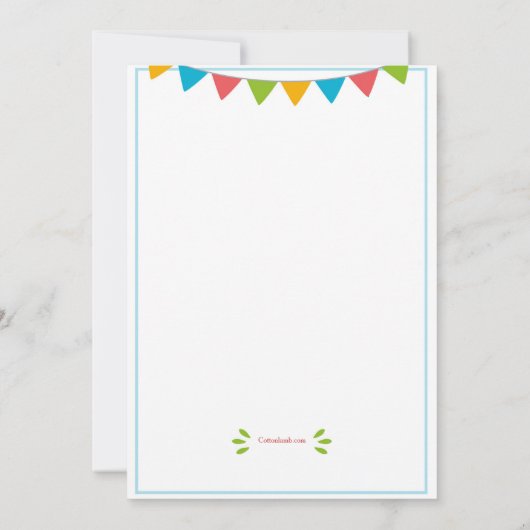 Uitnodiging voor de opwarming van de aarde (Achterkant)