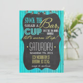 Uitnodiging voor de opwarming van de aarde (Staand voorkant)