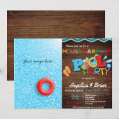 Uitnodiging voor de opwarming van de aarde (Voorkant / Achterkant)