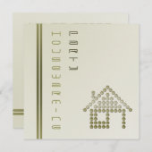 Uitnodiging voor de opwarming van de aarde (Voorkant / Achterkant)