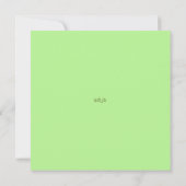 Uitnodiging voor de opwarming van de aarde (Achterkant)