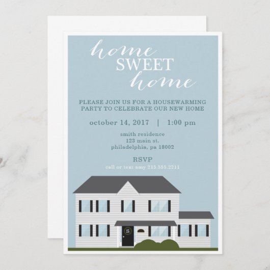 Uitnodiging voor de opwarming van de aarde (Voorkant / Achterkant)