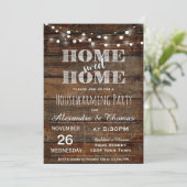 Uitnodiging voor de opwarming van de aarde (Staand voorkant)