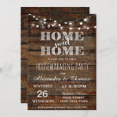 Uitnodiging voor de opwarming van de aarde (Voorkant / Achterkant)