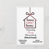 Uitnodiging voor de opwarming van de aarde (Voorkant / Achterkant)