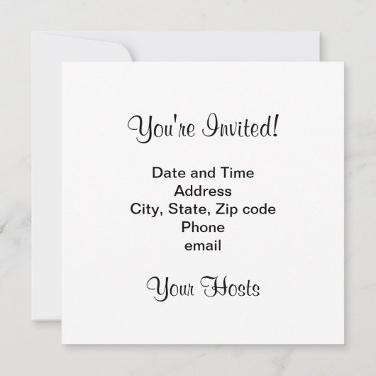 Uitnodiging voor de opwarming van de aarde (Achterkant)