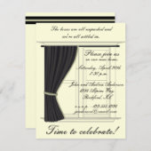 Uitnodiging voor de opwarming van de aarde (Voorkant / Achterkant)