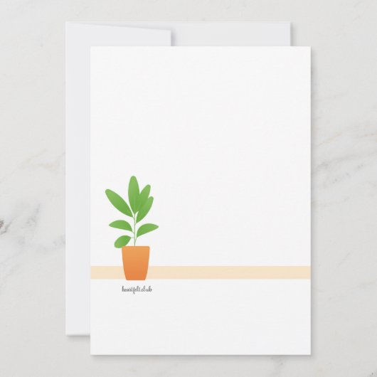 Uitnodiging voor de opwarming van de aarde (Achterkant)