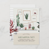 Uitnodiging voor de opwarming van de aarde | Plant (Voorkant / Achterkant)