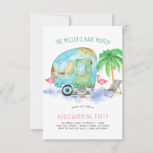 Uitnodiging voor de opwarming van de aarde | Water (Voorkant)