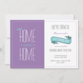 Uitnodiging voor de opwarmingspartij van het thuis (Voorkant)