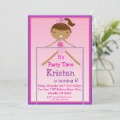 Uitnodiging voor de partij met de hoogste boog (Staand voorkant)