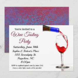 Uitnodiging voor de partij Pour Wine Tasting