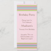 Uitnodiging voor de partij van de partij van de Gr (Voorkant)