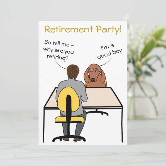 Uitnodiging voor de partij voor de herstelling van (Staand voorkant)