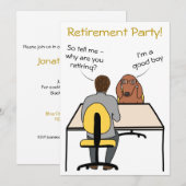 Uitnodiging voor de partij voor de herstelling van (Voorkant / Achterkant)